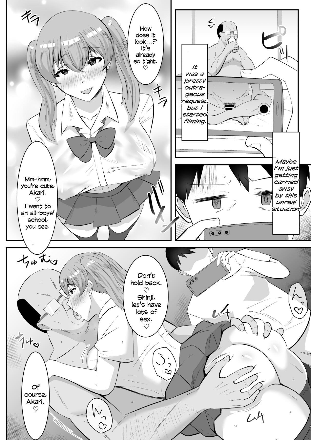 Hentai Manga Comic-My dad's new wife is my childhood friend, whom I had a crush on.-Read-30